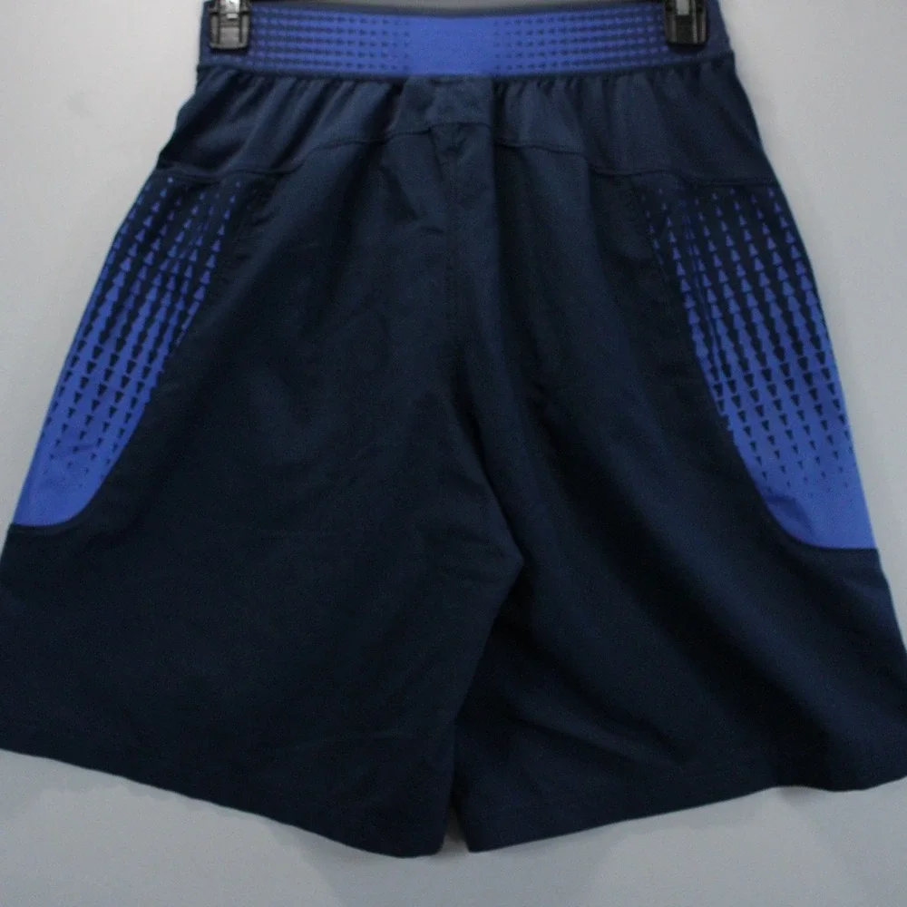 Under Armour NFL Combine Authentic Shorts Navy Blue Mens SM/P Football Athlete
